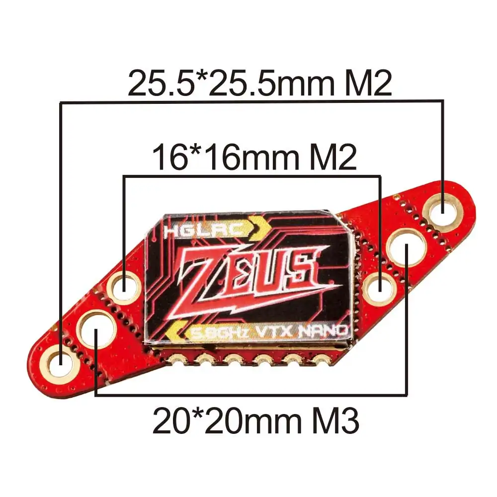 Transmisor de Video Hglrc Zeus - Drone Power Distribution Board reseña y precio