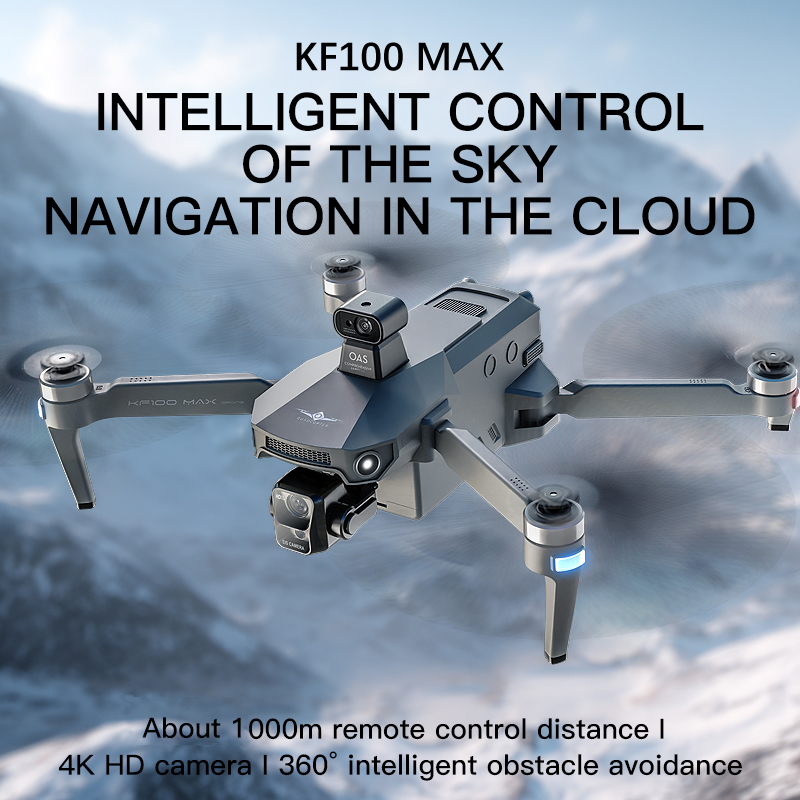 KF100 MAX GPS Drone 4K Cámara  - Jjrc Drone X12 reseña y precio