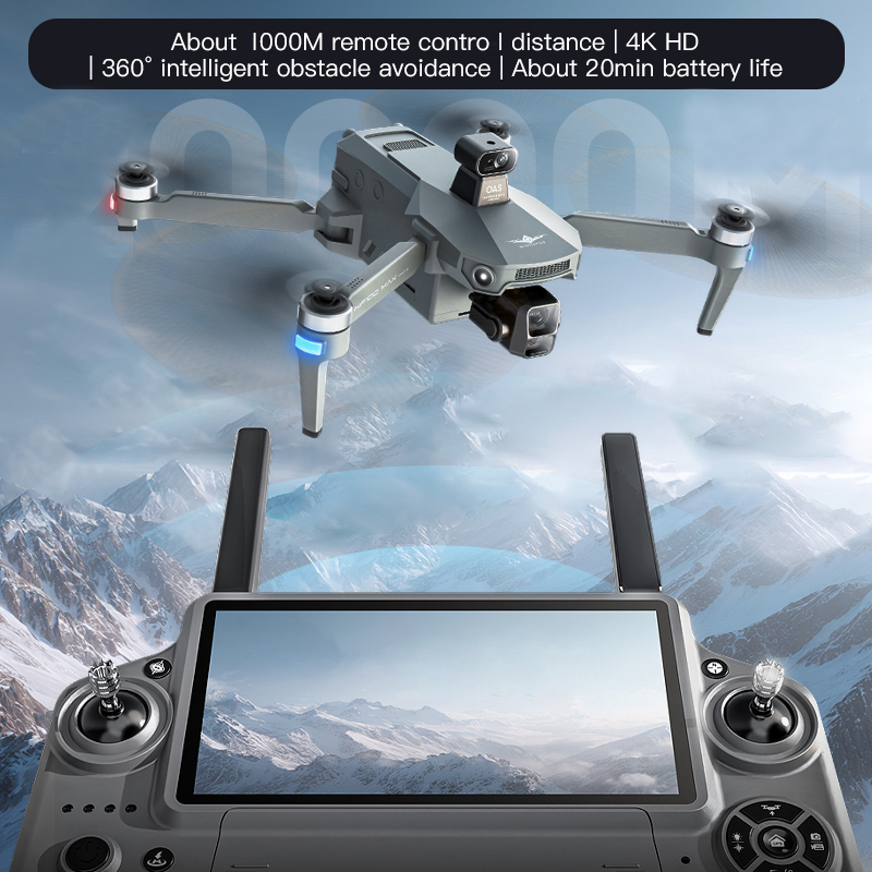 KF100 MAX GPS Drone 4K Cámara  - Jjrc Drone X12 reseña y precio
