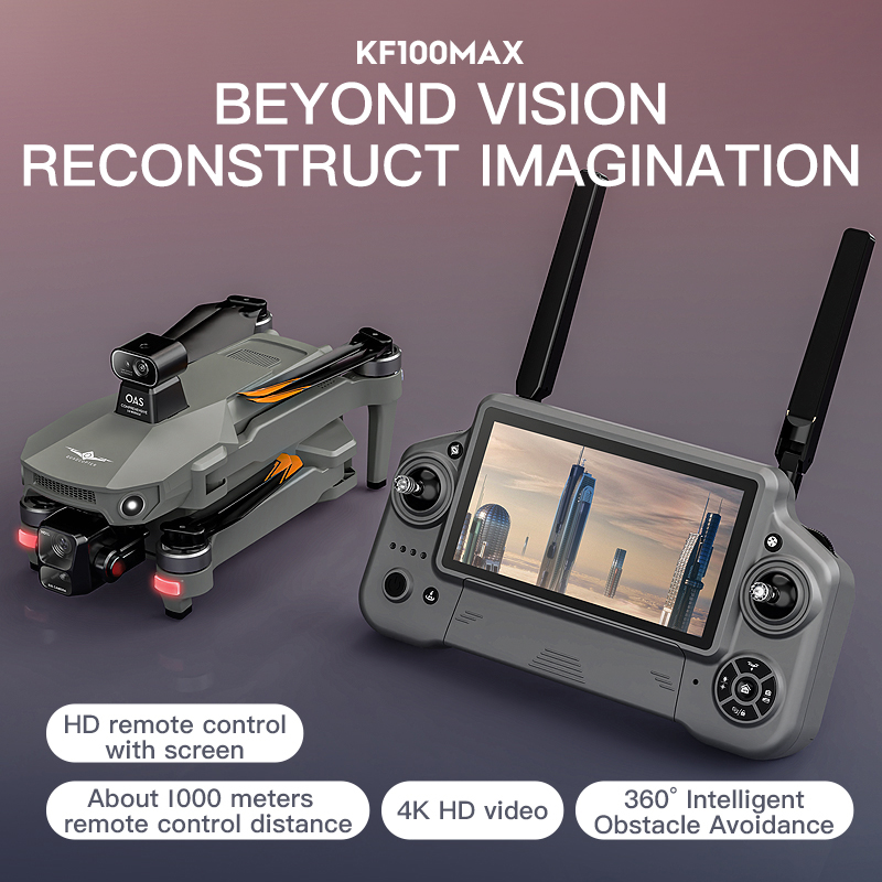 KF100 MAX GPS Drone 4K Cámara  - Jjrc Drone X12 reseña y precio