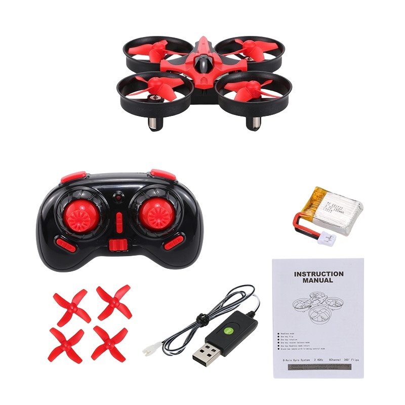Mini 2,4G 4CH giroscopio de 4  - Eachine Drone E010 reseña y precio